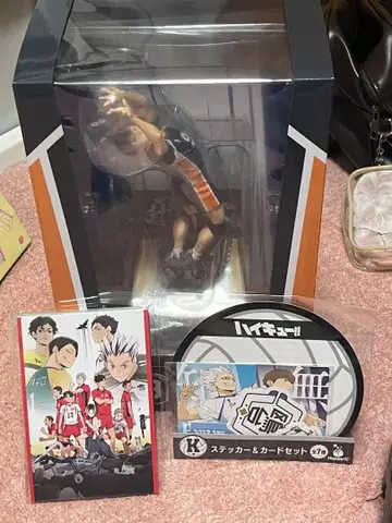 Happy 복권 하이큐!! 카게야마 토비오 피규어 B상 엽서 등 덤 포함