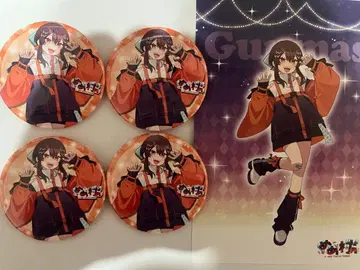 메메마을 팝업 스토어 RED 도쿄 타워 감마 씨 캔뱃지