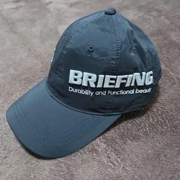 BRIEFING 블랙 캡 SizeFree