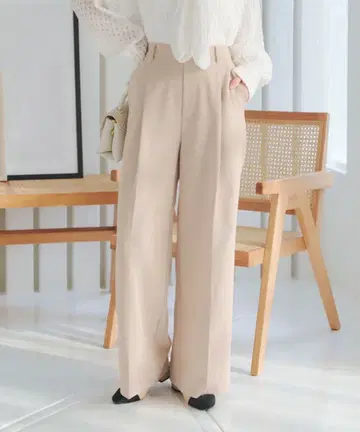 KOBE LETTUCE 와이드 스트레이트 팬츠 슬랙스