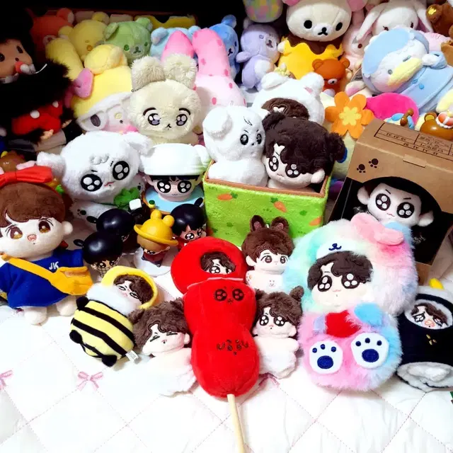 꾹뚜기 일괄 방탄 정국 인형