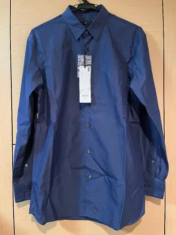 +J 수피마 코튼 레귤러 핏 셔츠 유니클로 질 샌더 긴팔