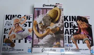 배송비 포함 원피스 루피 피규어 3체 세트