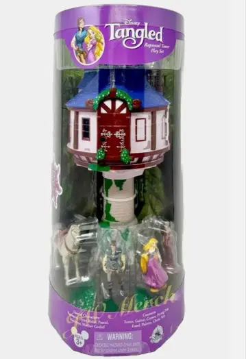 레어 Tangled 라푼젤 인형 세트