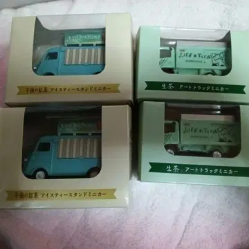 아이스 티 스탠드 생차 미니카 세트 기린 KIRIN