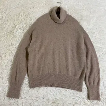 23구 폭스 울 니트 스웨터 터틀넥 38