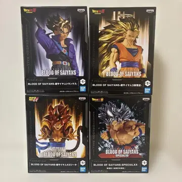 [ 미개봉 새상품 ] 드래곤볼 BLOOD OF SAIYANS 피규어 세트