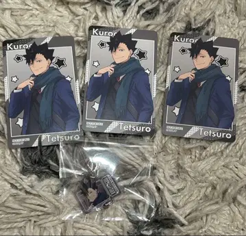 하이큐!! 요코하마 코스모 월드 연결 아크릴 참 쿠로오 테츠로