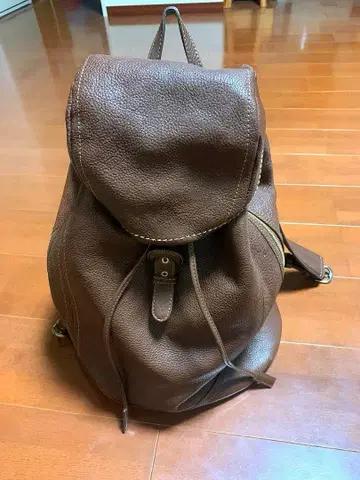 [츠치야 가방 제조소] 톤 오일 누메 소프트 백팩 다크 브라운