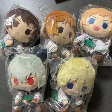 봉제 인형 전 5종 세트 쵸코놋코 봉제 인형