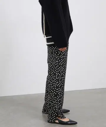IENA 이에나 더블 페이스 도트 팬츠 팬츠