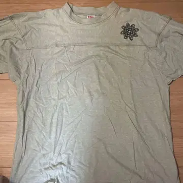 TOKYO HEMP CONNECTION 꽃무늬 자수 T셔츠 THC