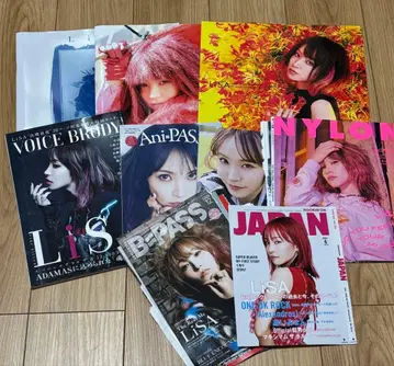 LiSA 라이브 굿즈 팜플렛