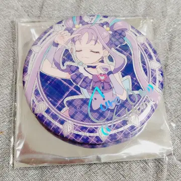 [ 익명 배송 ] 큐어큐어 큐미프리전 캔뱃지 사인 프리큐어