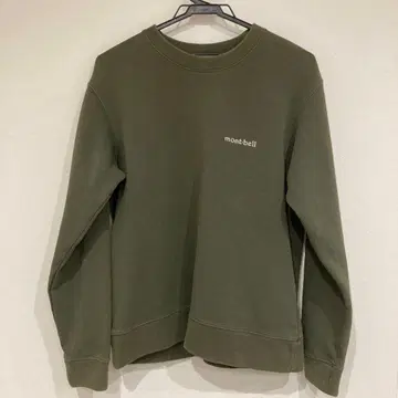 mont-bell 올리브 맨투맨