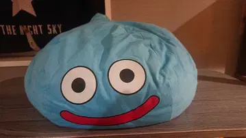 슬라임 봉제 인형 파랑