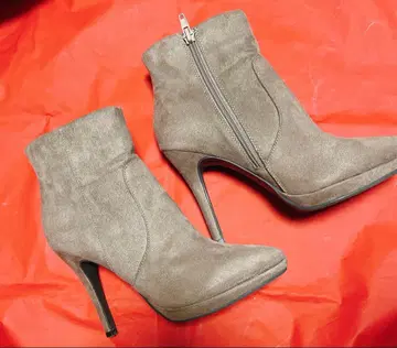 여성용 부츠 브라운