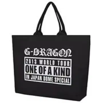 G-DRAGON 2013 WORLD TOUR 토트백