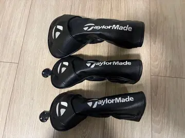 테일러메이드 골프헤드커버 3개 세트 블랙