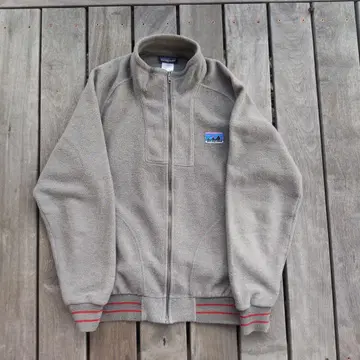 Patagonia 필스 플리스 M 그레이 복각 화이트 택