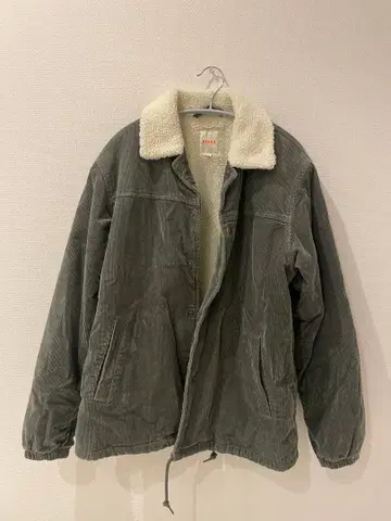 BEAMS 빔즈 코듀로이 블루종 M 사이즈