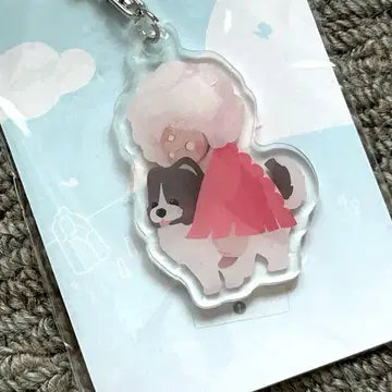 아프로와 오레오의 아크릴 키링 Sky 별을 엮는 아이들