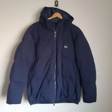 LACOSTE 라코스테 피케 다운 자켓 L 사이즈 네이비