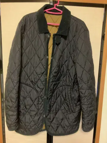 B-MING BY BEAMS 남성용 퀼팅 자켓 블랙 XL