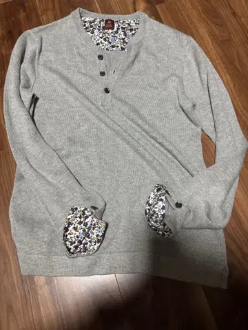 TAKEO KIKUCHI 그레이 긴팔 니트