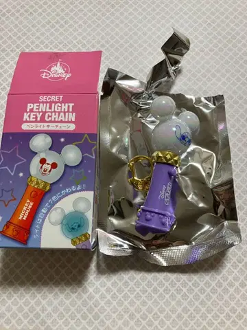 디즈니 스토어 시크릿 응원봉 키체인 스티치