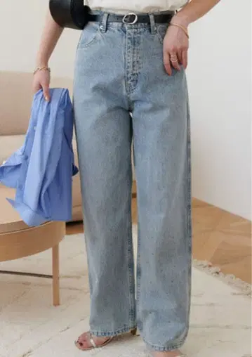 discoat 디스코트 US 코튼 큐빅 데님 팬츠 미사용 새상품 M