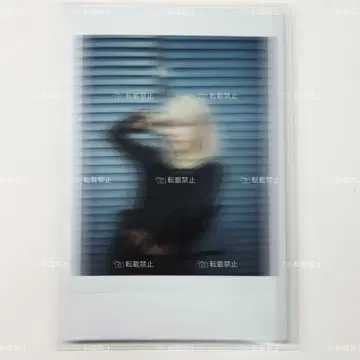 Kep1er 히카루 친필 사인 폴라로이드 금발