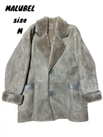 MALUBEL 호주산 무스탕 자켓