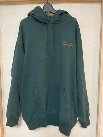 케보즈 다크 그린 후드티