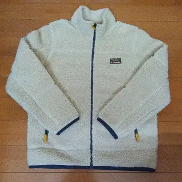 LLBean 보아 자켓 크림색