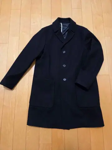 에스트네이션 네이비 체스터 코트