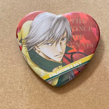 테니스의 왕자님 점프샵 발렌타인 캔뱃지 시로이시
