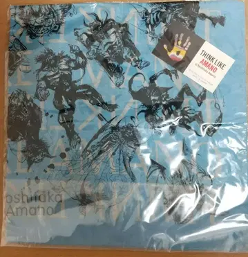 [ 미개봉 ] 아마노 요시타카 FF 몬스터 디자인 손수건