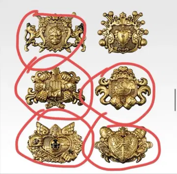 죠죠의 기묘한 모험 제일복권 죠죠월드 H상 핀즈컬렉션 5종