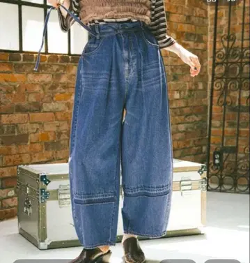 니코앤드 [NKJ 2025AW] 리메이크 배럴 데님