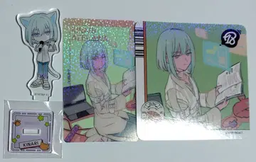 에이트리 마네키네코 이쿠나리 코스터 클리어 카드 미니 아크릴 스탠드