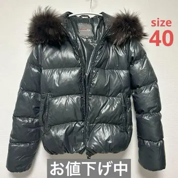 [ 새상품급 ] DUVETICA 듀베티카 퍼 다운 자켓 40