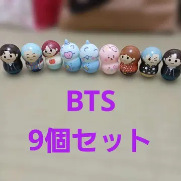 BTS 9개 세트 캐릭터형 마스코트