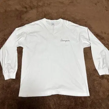 Champion V넥 긴팔T셔츠 L사이즈