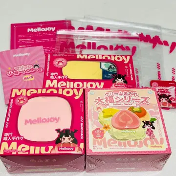 mellojoy 수플레 스트로베리 버터 다이후쿠 미개봉 세트 딸기