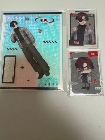 윈브레 소방준비 Y2K 스타일 아크릴 스탠드 아크릴 카드