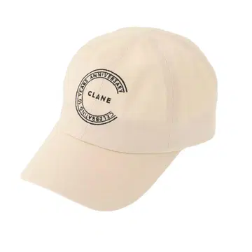 CLANE 10TH 로고 캡 베이지