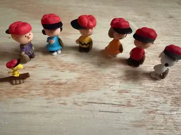 스누피 늘어서 4 7종 컴프