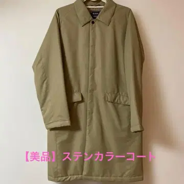 [ nano UNIVERSE ] 충전솜 스텐카라 코트 베이지 XL