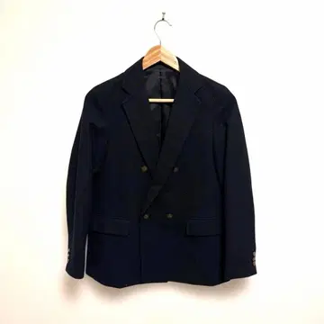 유니클로 더블 자켓 네이비 네이비 S 여성용 울